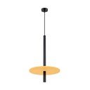 Žuta /bež metalna viseća svjetiljka ø 30 cm Rilu – Sollux