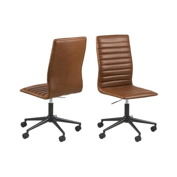 Smeđa uredska stolica Actona Winslow-image-2