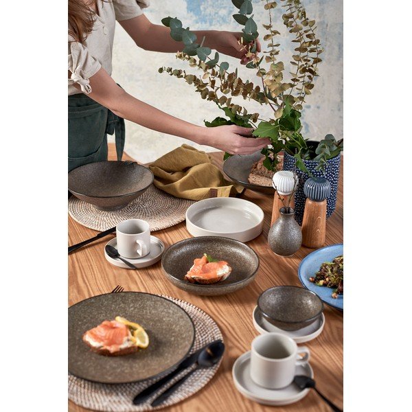 Zelena lanena pregača Really Nice Things Delantal Green Moss-image-3