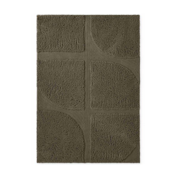 Kaki zeleni ručno rađen tepih 120x180 cm Lambeth Jasper – Ted Baker