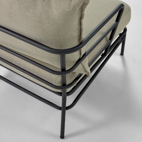 Bež vrtna stolica s metalnom konstrukcijom Kave Home Mareluz-image-4