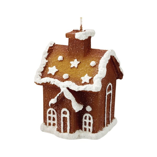Božićna svijeća u obliku kućice od licitara Green Gate Gingerbread