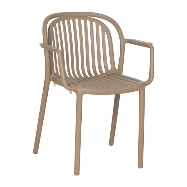 Bež plastična blagovaonska stolica Alia – Ixia