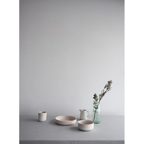 Ružičasto-bijela zemljana posuda ÅOOMI Dust, ø 15 cm-image-1