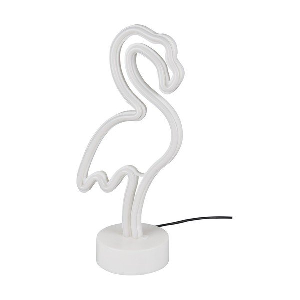 Bijela LED stolna lampa (visina 29 cm) Flamingo - Reality-image-1