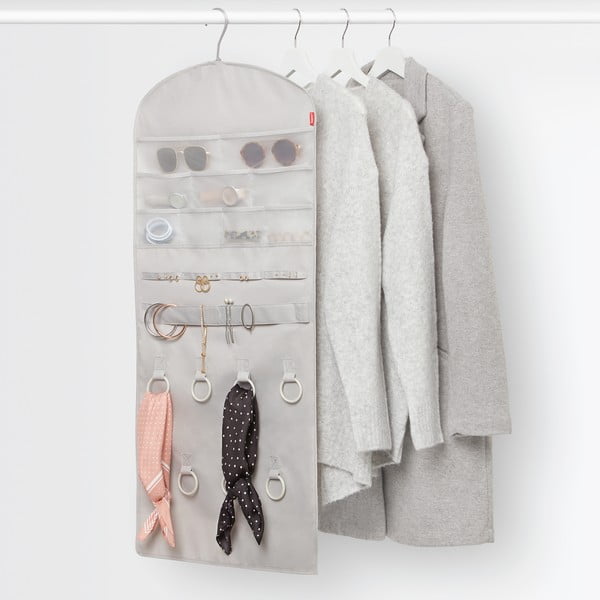 Viseći plastičan organizator za garderobu – Rayen-image-1