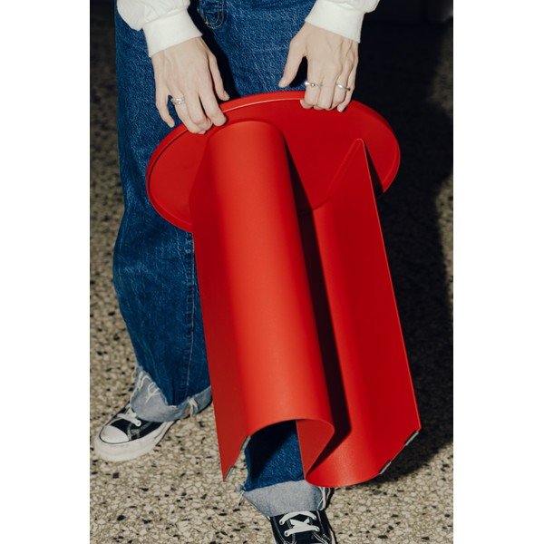 Metalni okrugao pomoćni stol ø 35 cm Sato – noo.ma-image-4