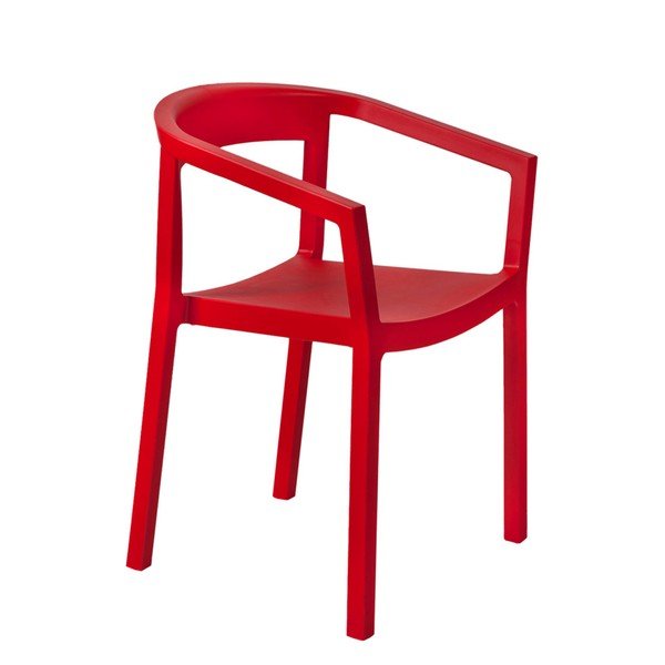 Set od 2 crvene vrtne stolice Resol Peach-image-1