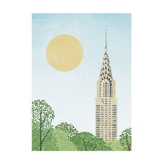 Plakat 30x40 cm Chrysler Building - Travelposter