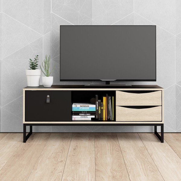 Crni TV stol Tvilum Stubbe-image-1
