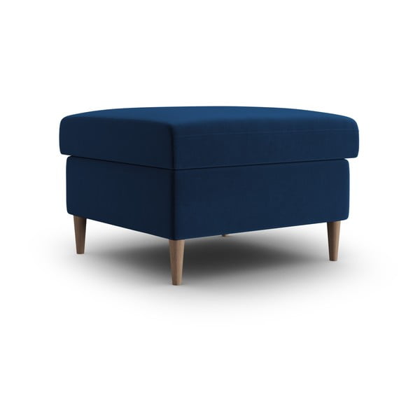 Plavi baršunast tabure Kyoto – Cosmopolitan Design-image-1