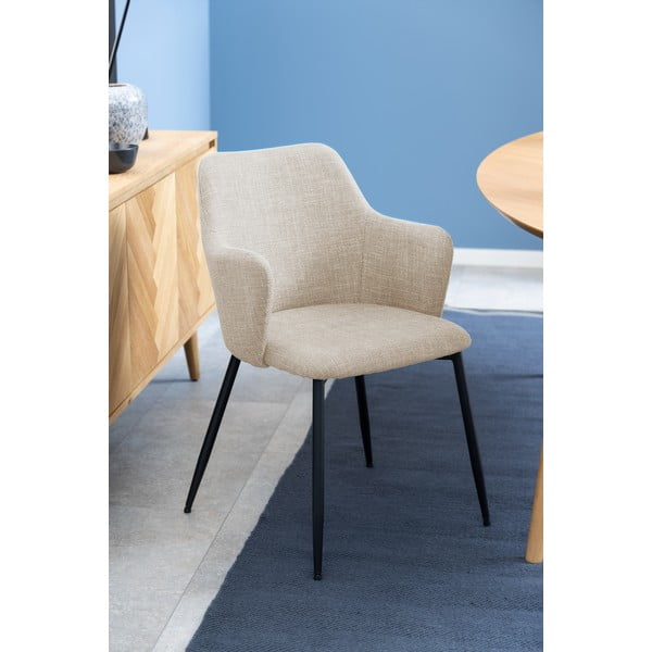 Krem podstavljene blagovaonske stolice u setu 2 kom Ilsa – Actona-image-2