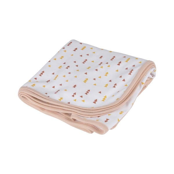 Bijela pamučna deka za bebe 75x75 cm Forest – Bébé Douceur