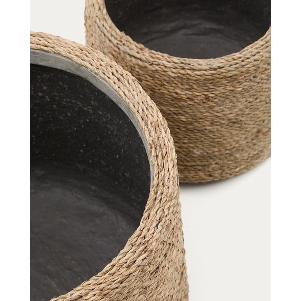 Navlake za tegle u kompletu 2 kom od cementa ø 35 cm Sigal – Kave Home-image-2