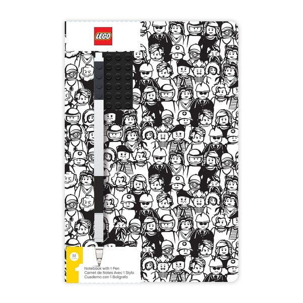 LEGO® Minifigure Brick bilježnica i set olovke