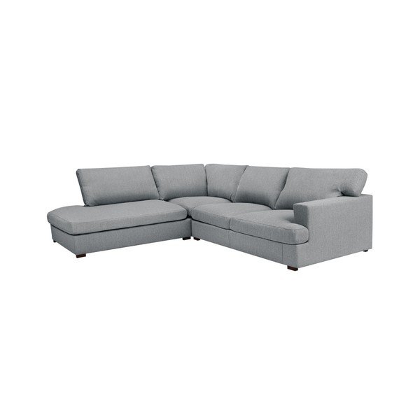 Siva kutna garnitura Windsor & Co Sofas Daphne, lijevi kut-image-1