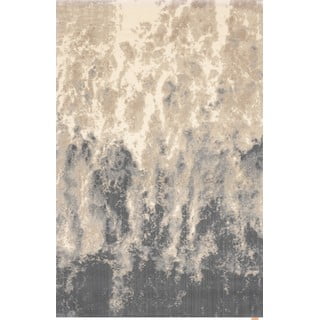 Sivi/bež vuneni tepih 133x190 cm Niagara graphite – Agnella