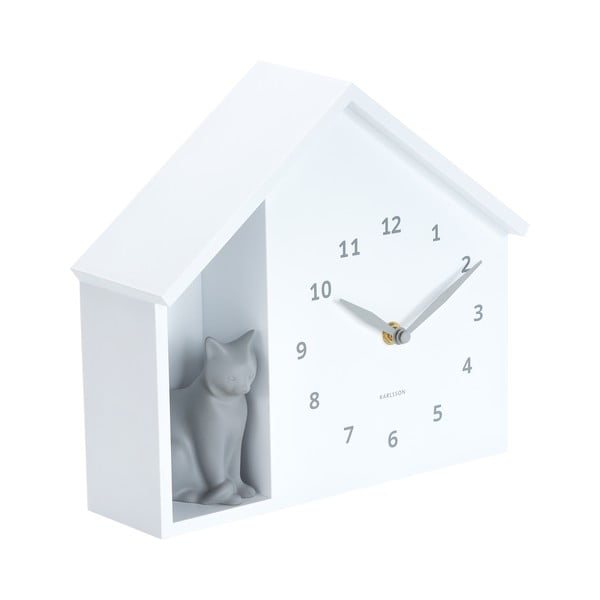 Zidni sat Sitting Cat – Karlsson-image-1