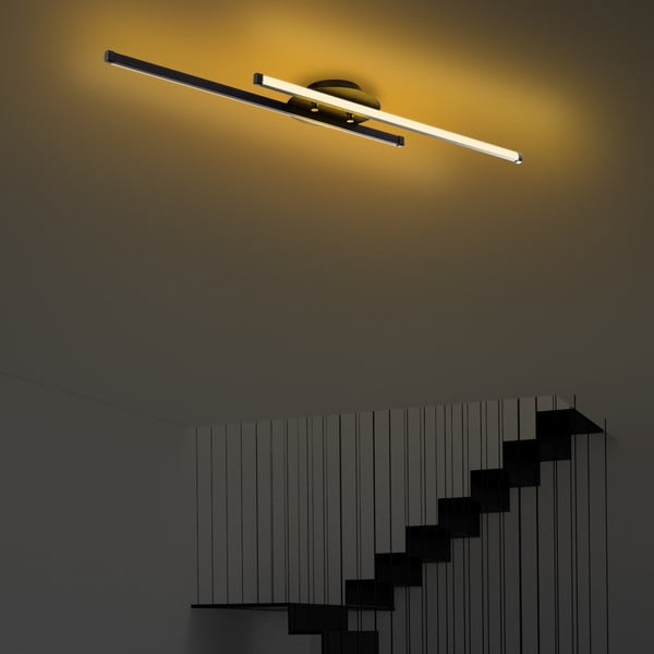 Crna LED stropna svjetiljka 10x86 cm Umut – Opviq lights-image-4