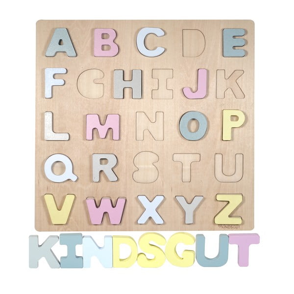 Drvena reljefna puzzle (broj komada 25 kom) Hanna – Kindsgut-image-2