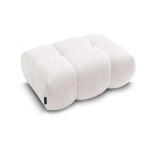 Bijeli tabure od šenila Ivane – Bobochic Paris-image-4