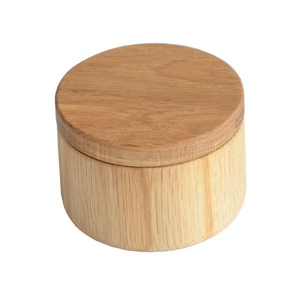 Posuda za sol od hrastovog drveta Wireworks Swing Top Pot-image-2