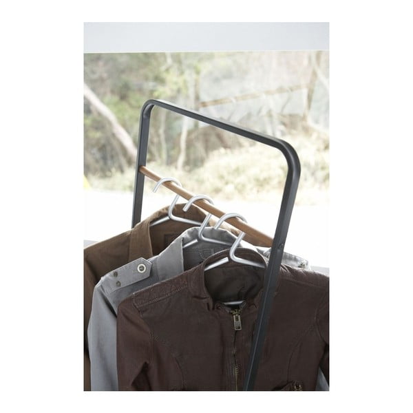 Crni metalni stalak za odjeću Tower – YAMAZAKI-image-3