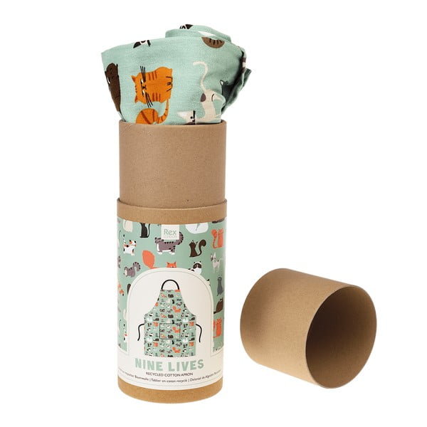 Pregača od recikliranog pamuka Rex London Nine Lives-image-2