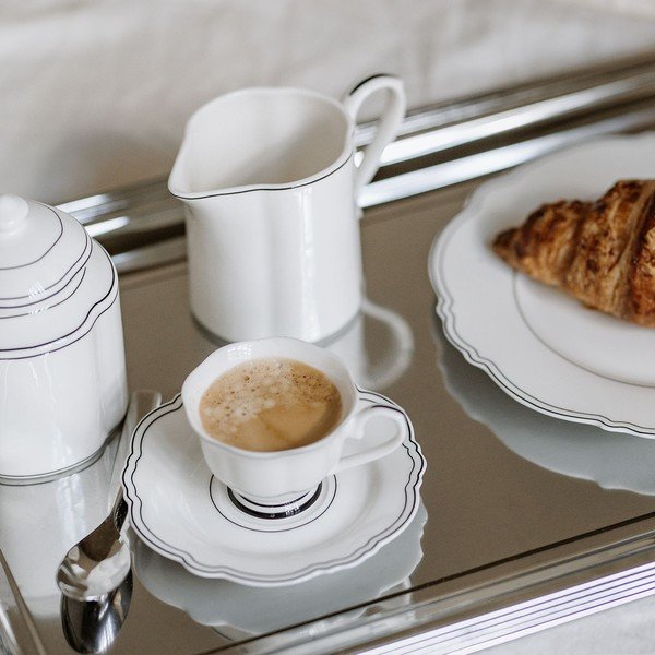 Set posude za šećer i vrča za mlijeko od new china bone porculana Odette – S|P Collection-image-1