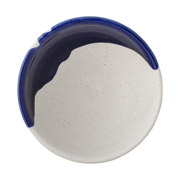 Bijela/plava zdjelica od kamenine 400 ml Okayama – Bloomingville-image-3