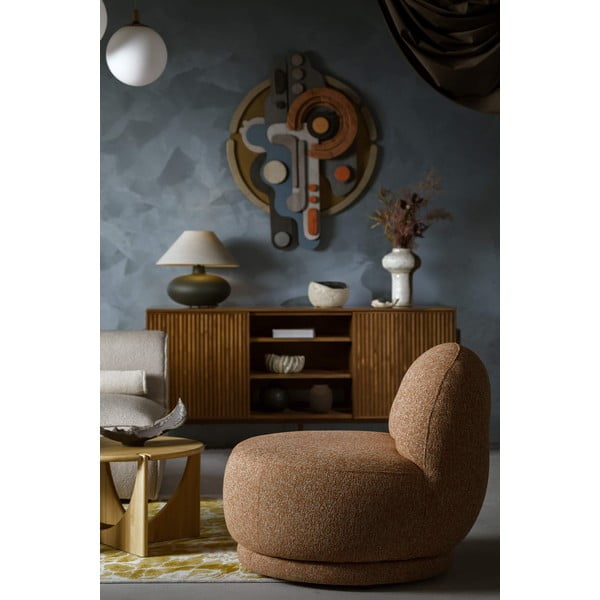 Narančasta fotelja Ovo – Miuform-image-3