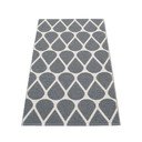 Tamno sivi unutarnji i vanjski tepih 70x140 cm Otis Granit – Pappelina