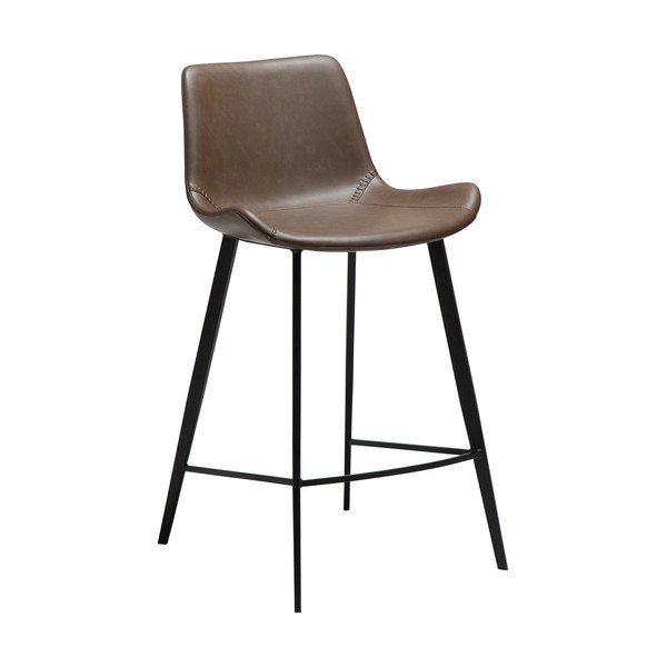 Smeđa barska stolica (visine sjedala 65 cm) Hype – DAN-FORM Denmark