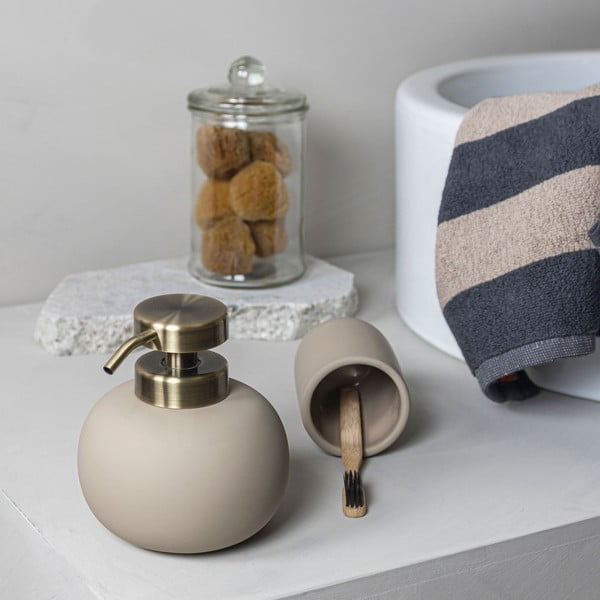 Krem keramička WC četka Lotus - Mette Ditmer Denmark-image-3