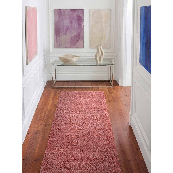 Tamno ružičasta ručno rađena staza od boucle tkanine 80x200 cm Notting Hill Portobello – Ted Baker-image-1