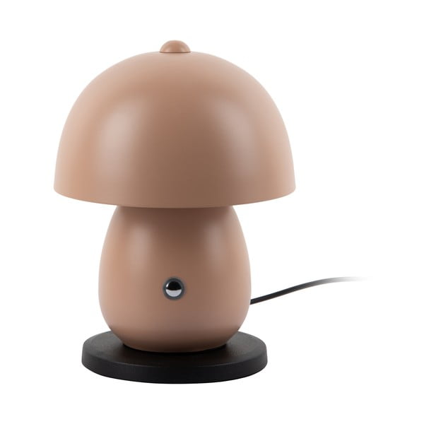 Svjetlo smeđa LED stolna lampa s metalnim sjenilom (visina 18 cm) Mono LED – Leitmotiv