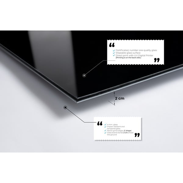 Staklena slika 100x70 cm Marble - Wallity-image-4