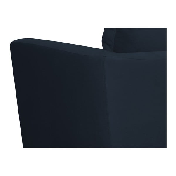 Tamnoplava fotelja Mazzini Sofas Elena-image-3
