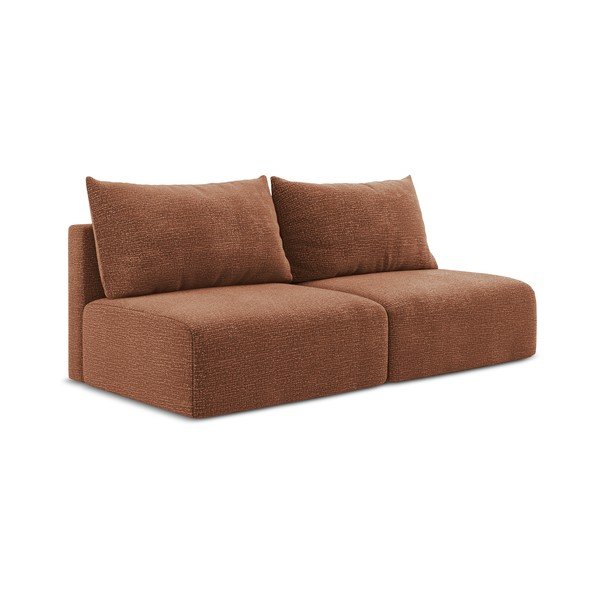 Ciglasta sklopiva/s prostorom za odlaganje sofa 216 cm Kalena – Makamii-image-1