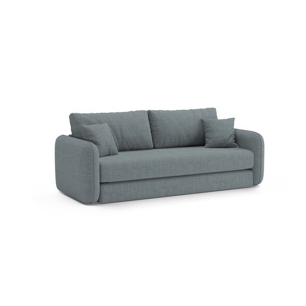Svijetlo plava sklopiva sofa 225 cm – Micadoni -image-3