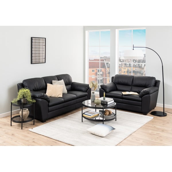 Okrugli stolić sa staklenom pločom ø 79 cm Bayonne - Actona-image-2