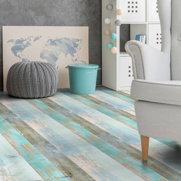 Podna samoljepljiva naljepnica Ambiance Floor Sticker Parquet Floor Côte d'Opale, 90 x 60 cm-image-2