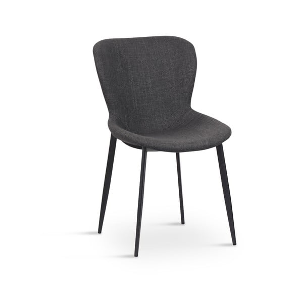 Tamno siva blagovaonska stolica Ross – Unique Furniture