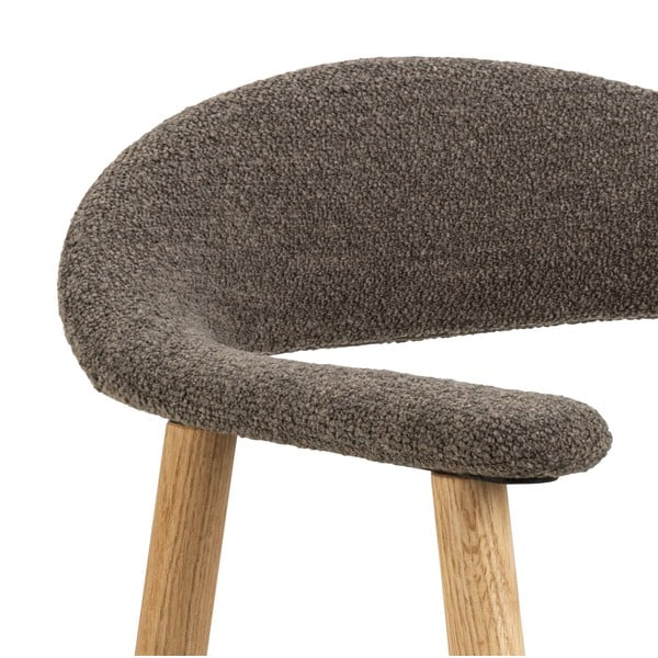 Smeđa blagovaonska stolica Addi – Actona-image-3