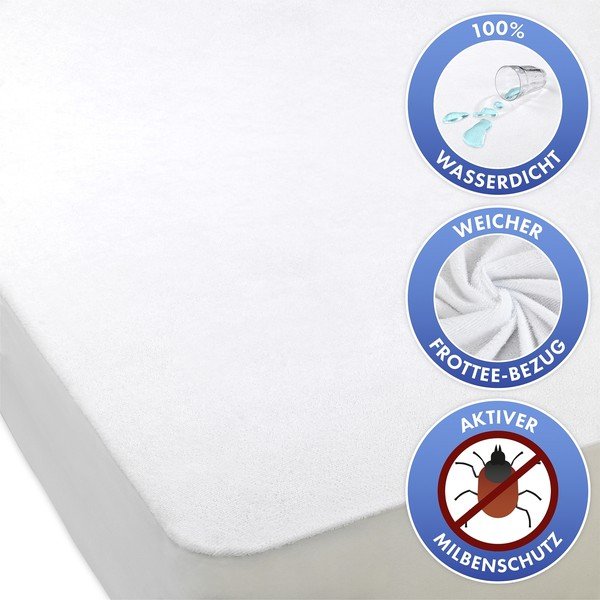 Vodootporna/antialergijska zaštitna navlaka za madrac 100x200 cm – Maximex-image-2