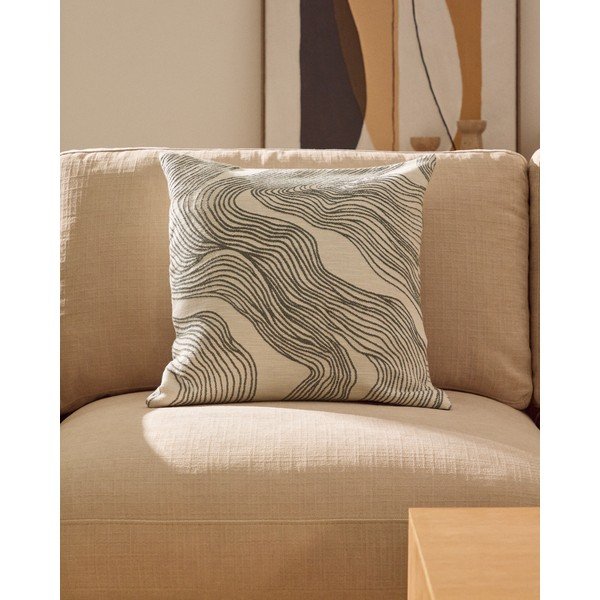 Pamučna ukrasna jastučnica 50x50 cm Ondara – Kave Home-image-1