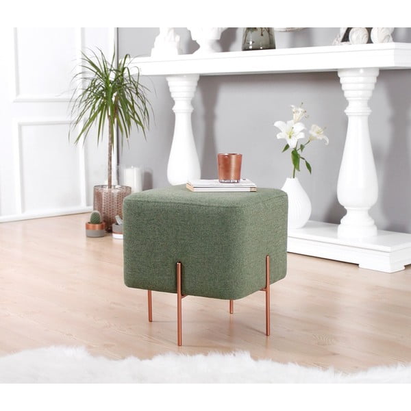 Svijetlo zeleni tabure Copper – Artie-image-1