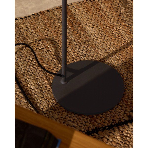 Crna stojeća svjetiljka (visina 147 cm) Manie – Kave Home-image-3