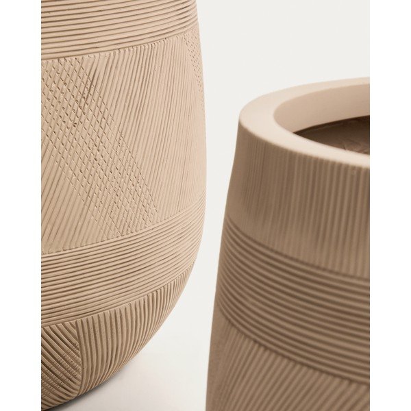 Betonske navlake za tegle u kompletu 2 kom ø 50 cm Tival – Kave Home-image-4