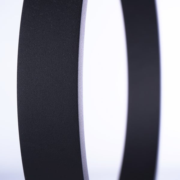 Crna podna svjetiljka SULION Nala, ø 40 cm-image-1